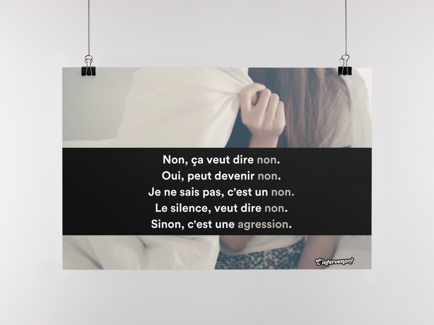 Ça ne veut pas dire oui!