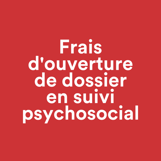 Frais d'ouverture de dossier en clinique