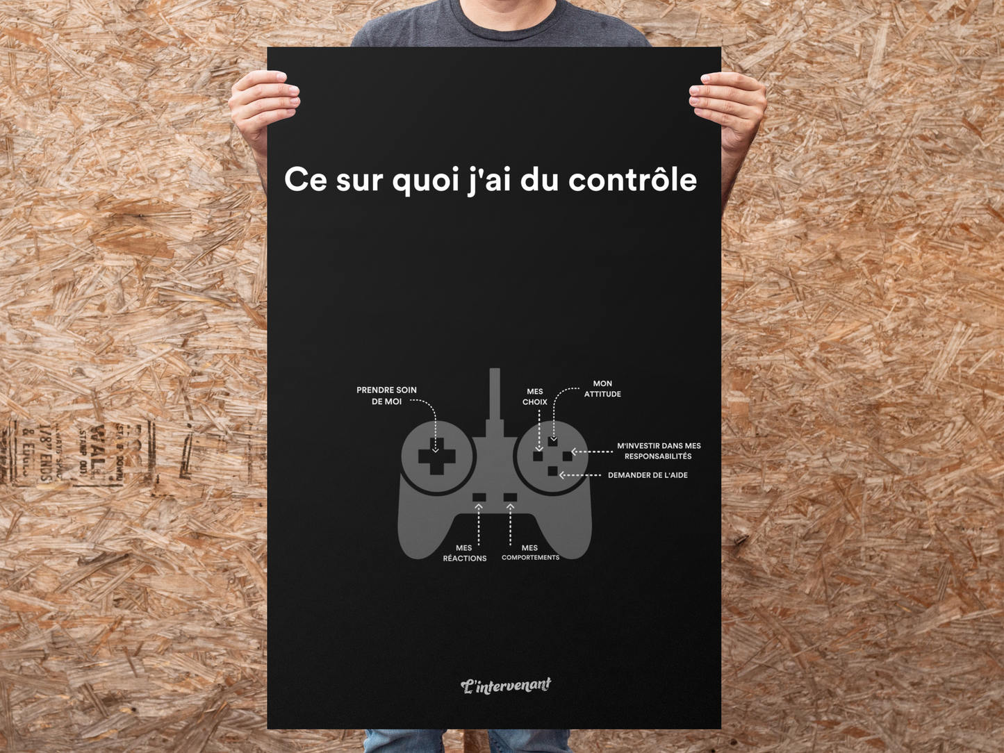 L'affiche "Prends le contrôle"