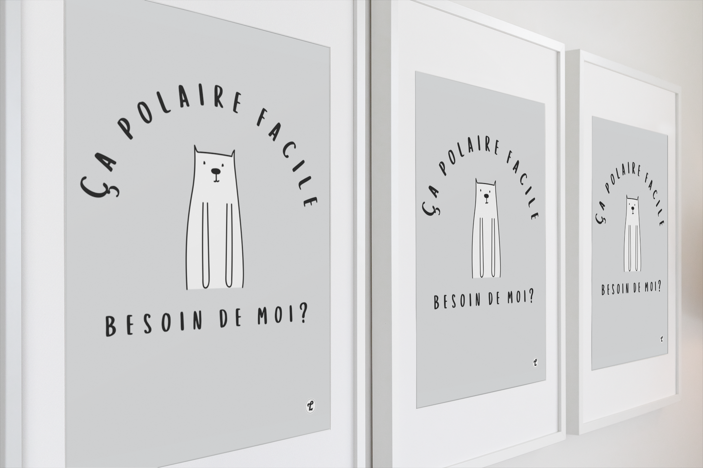 L'affiche "Ça polaire facile"