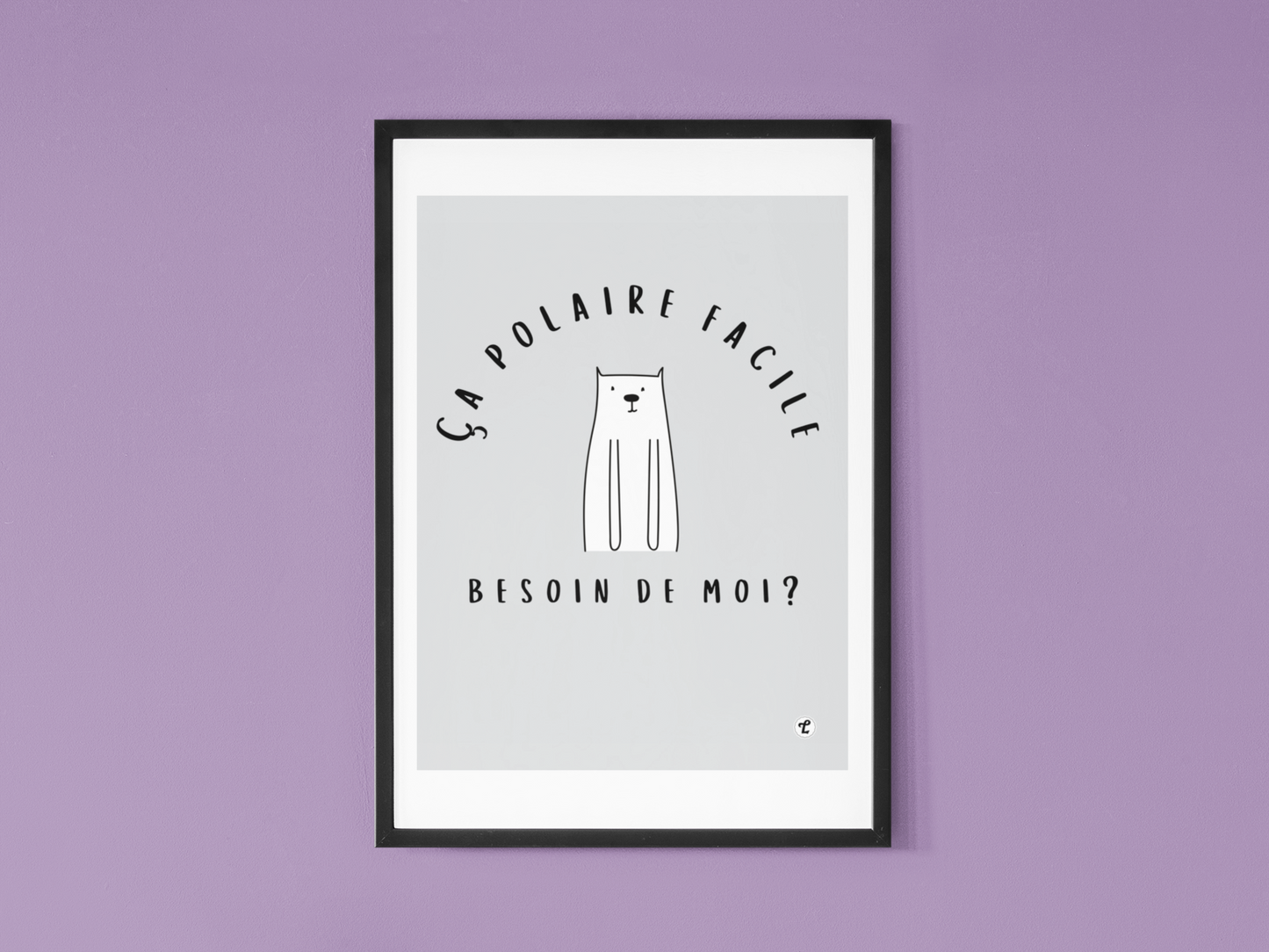 L'affiche "Ça polaire facile"