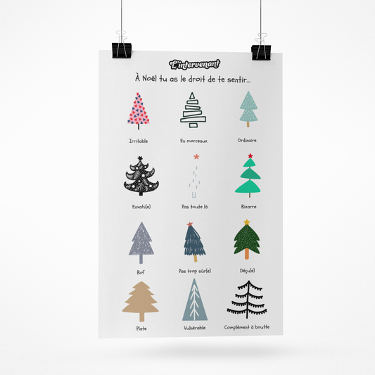 Les émotions de Noël, un outil éducatif GRATUIT!